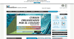 Desktop Screenshot of medicoslaspalmas.es